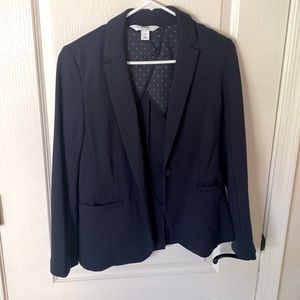 Navy blue blazer. Excellent condition. Worn once.